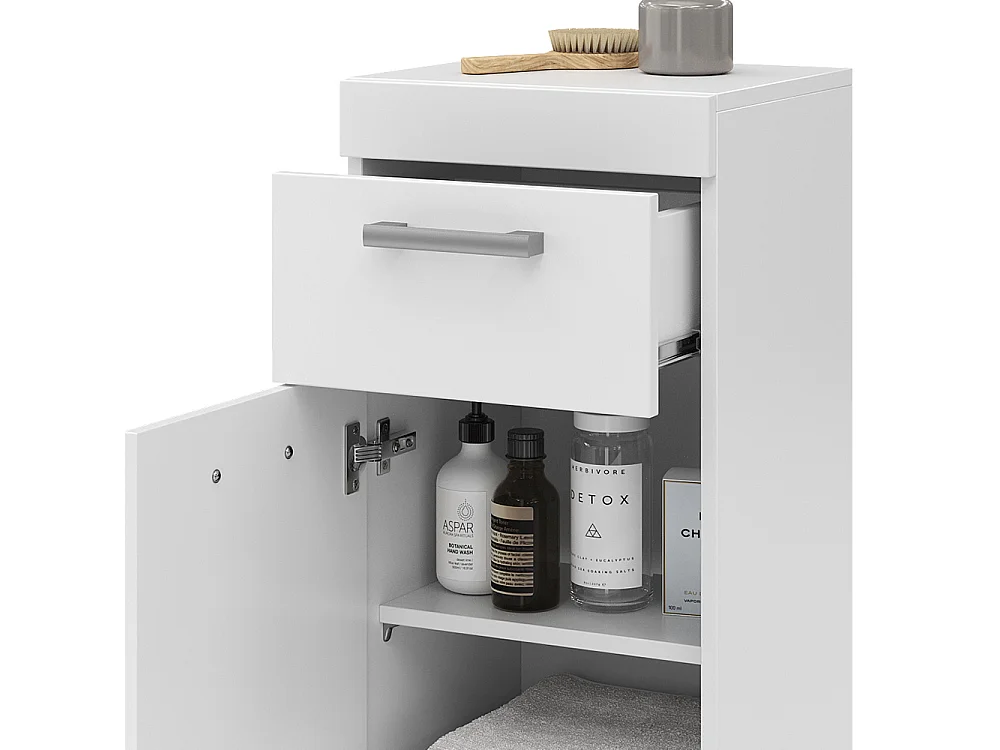 Midischrank weiß 37x32.6x79 luna