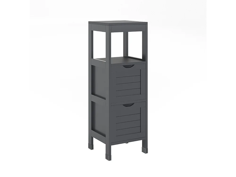 Armario mediano gris 30x30x89 vilda