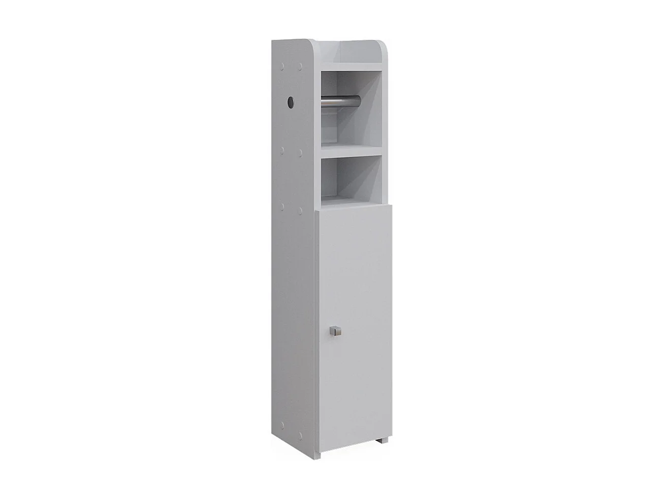 Armoire pour papier toilette blanc 17.6x19.2x82.2 fynn