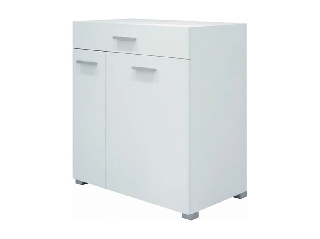 Armoire de salle de bain blanc 75x45x78.5 matteo