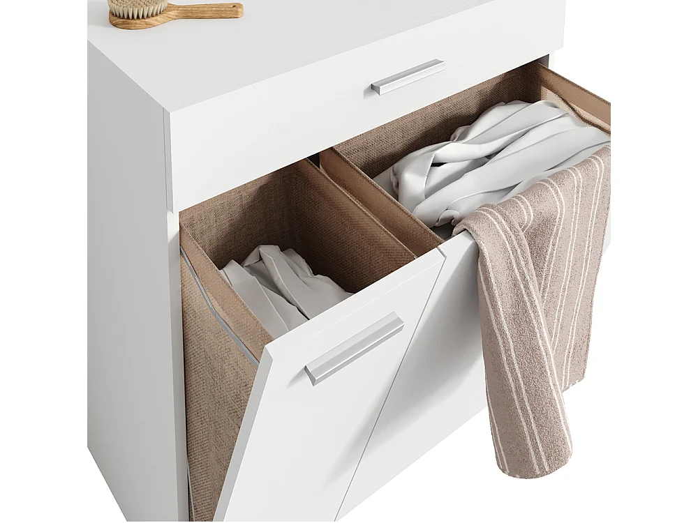 Armoire de salle de bain blanc 75x45x78.5 matteo