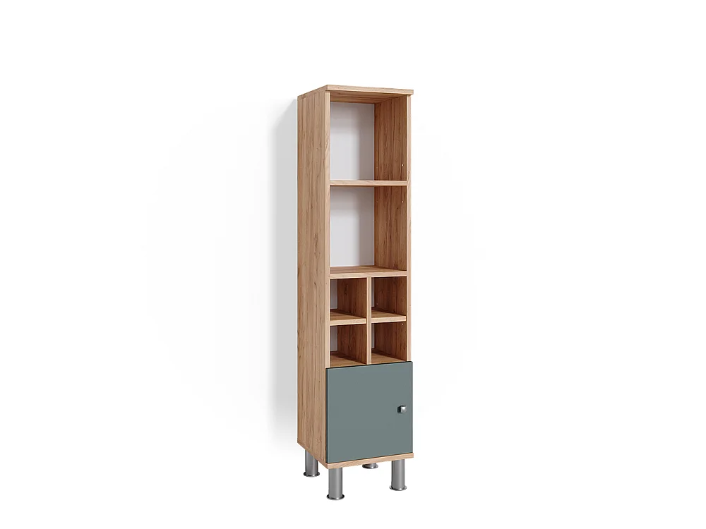 Meuble salle de bain vert 30x30x130.6 fynn