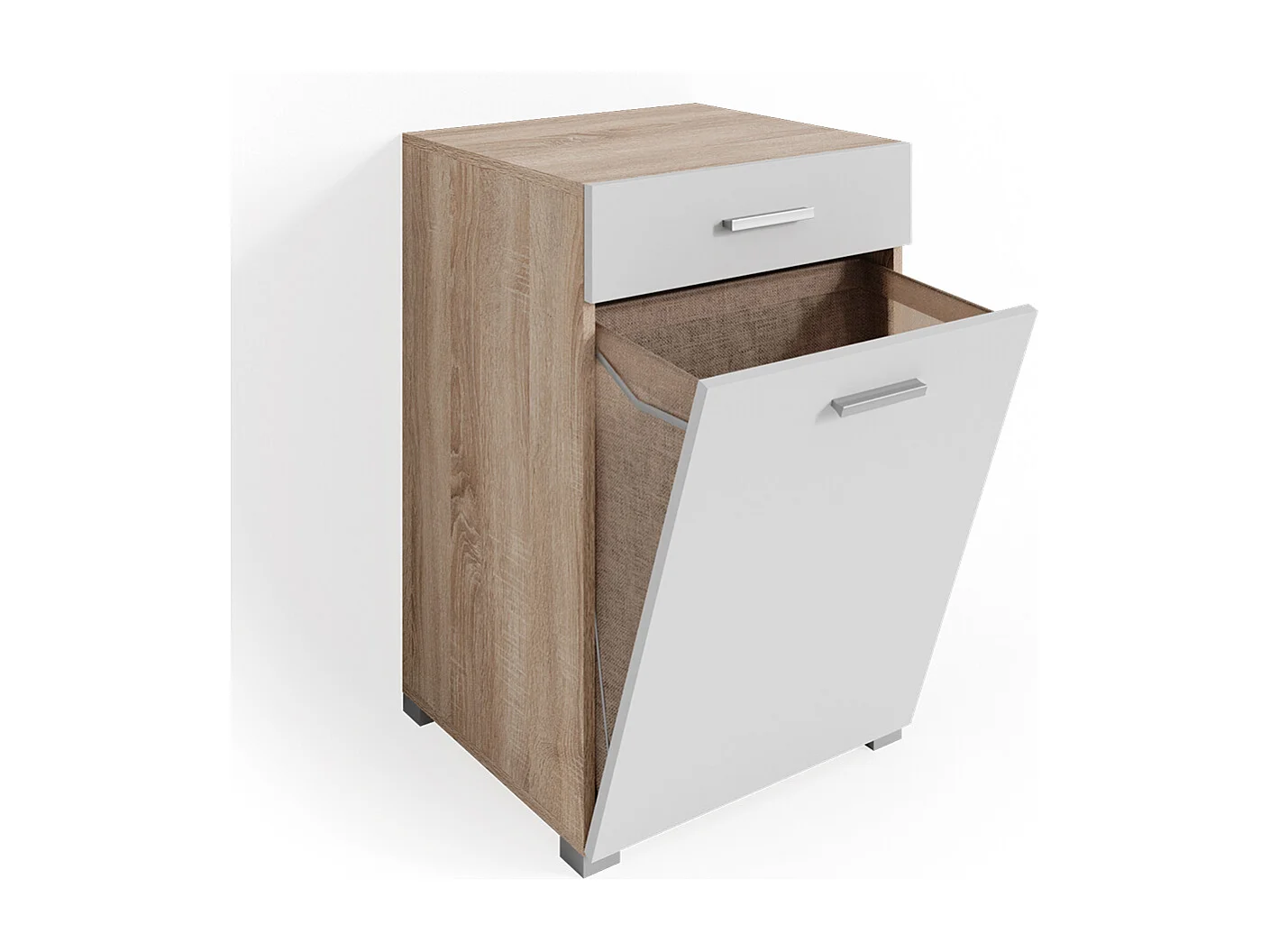 Armoire de salle de bain sonoma 50x45x78.5 matteo