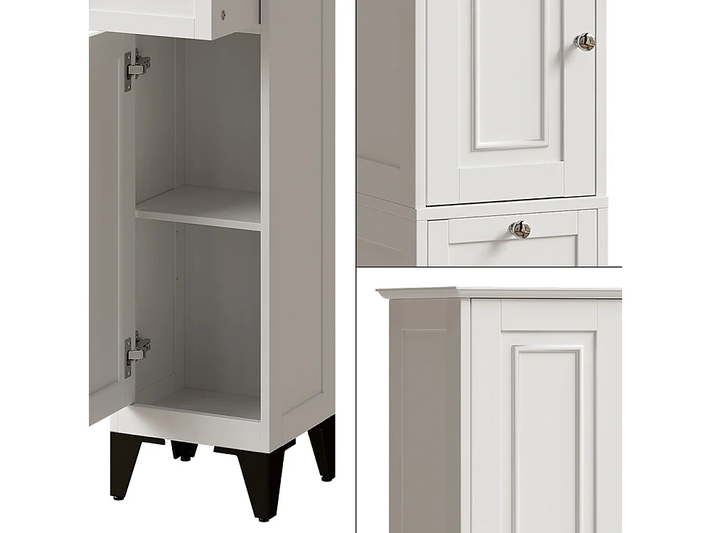 Mobile alto bianco 32x30x175 vanity