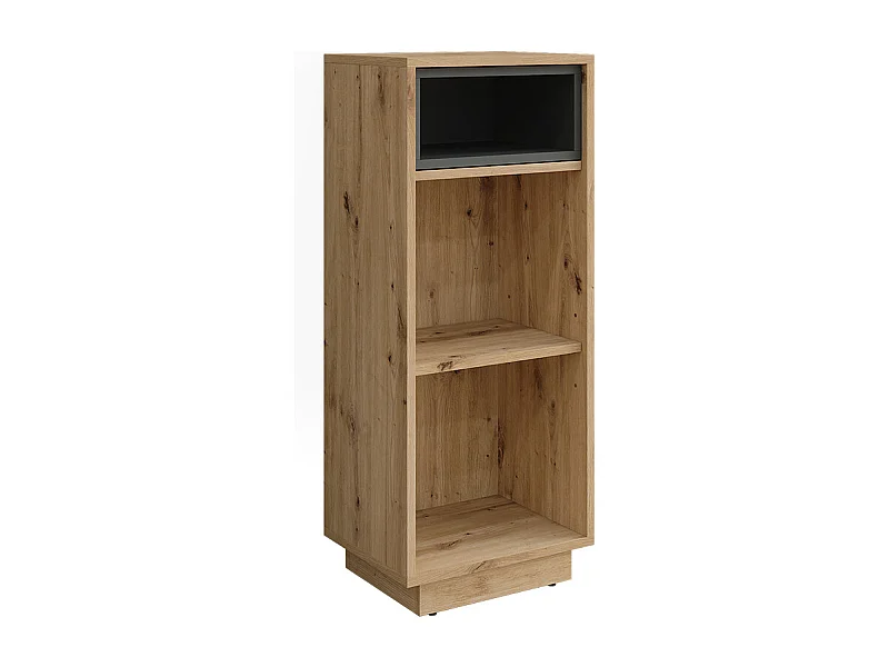 Midischrank artisan eiche/anthrazit 38x30x93 beatrice