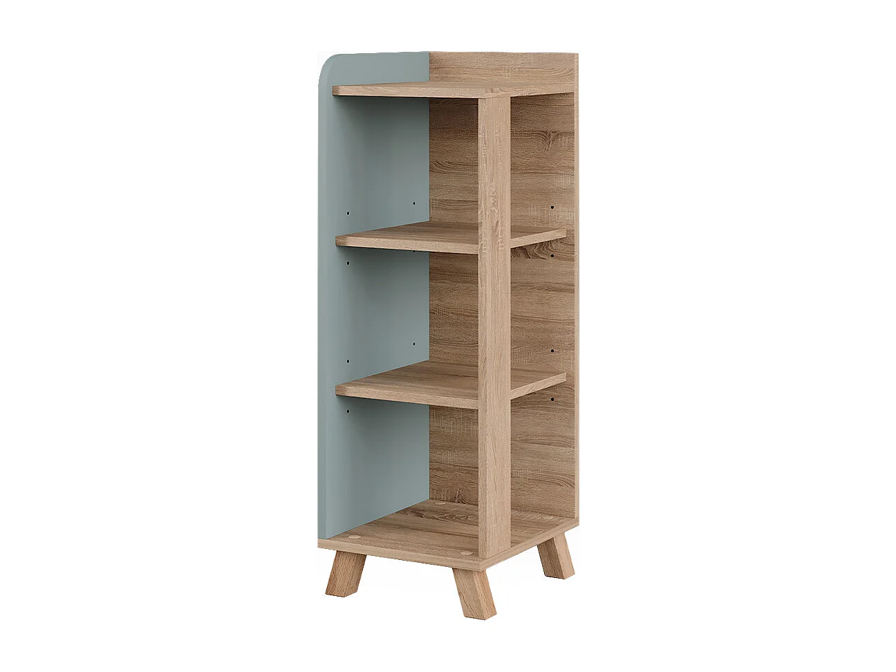 Armoire Midisch sonoma/bleu 30x35x90 karen