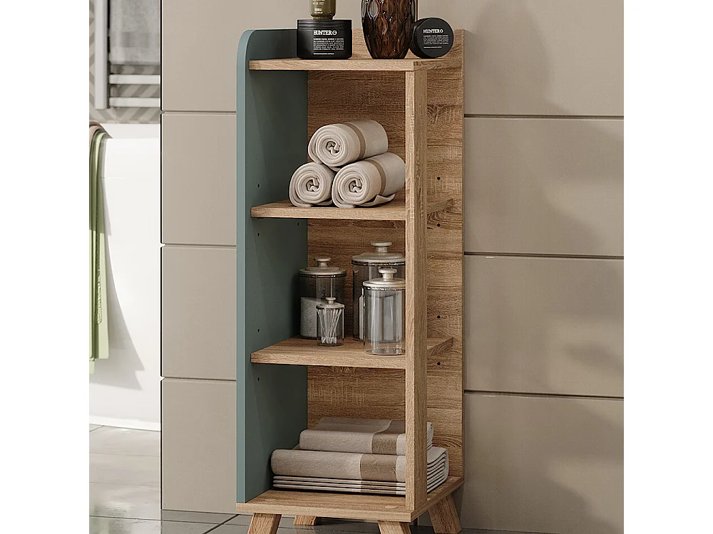 Armoire Midisch sonoma/bleu 30x35x90 karen