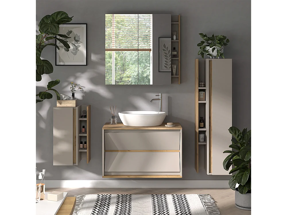 Midischrank cashmere 35x32x60 edelin