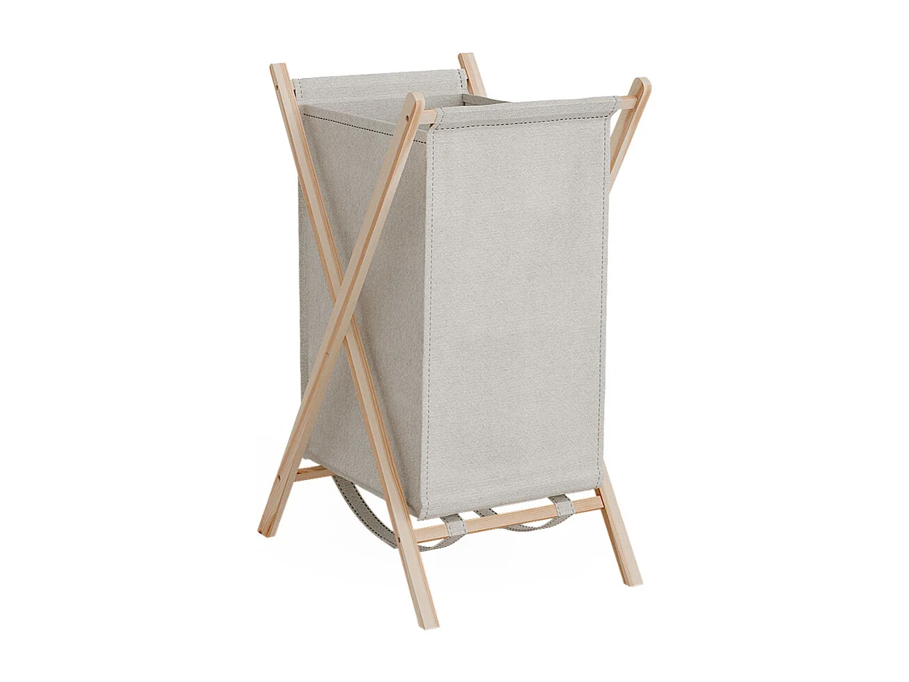 Laundry basket beige 40x45x64 bruno