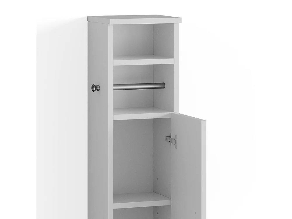 Meuble salle de bain blanc 23x20x90 enga