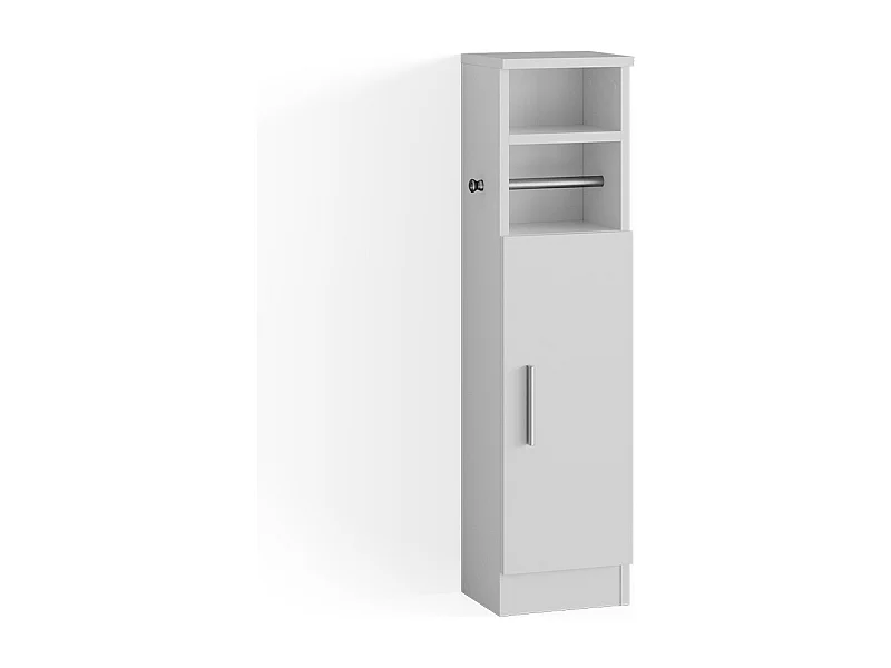 Mobiletto bagno bianco 23x20x90 enga