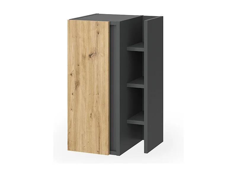Midischrank anthrazit/artisan 35x32x60 edelin