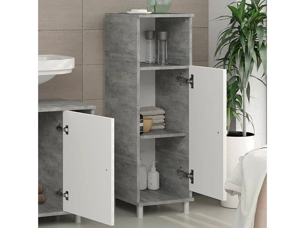 Mueble Midi hormigón 30x30x95 fynn