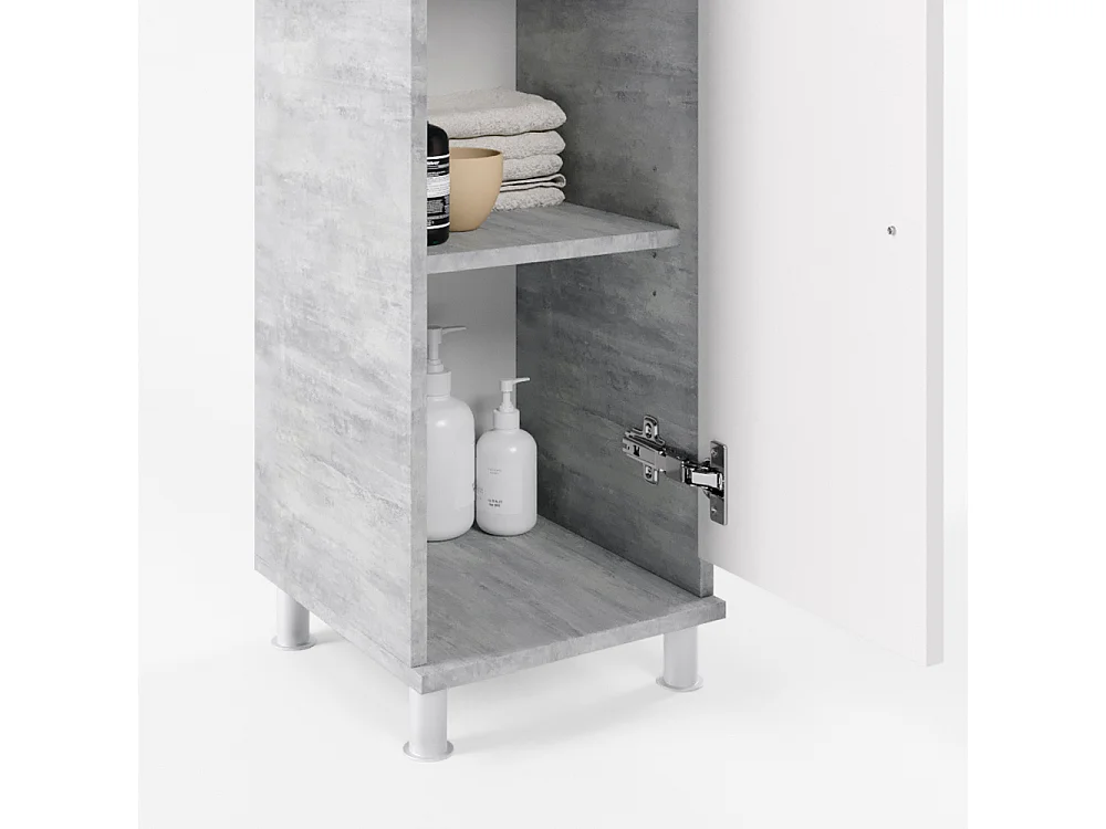Mueble Midi hormigón 30x30x95 fynn
