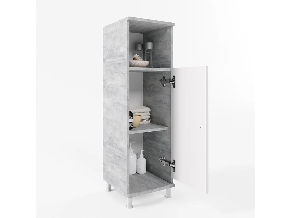Mueble Midi hormigón 30x30x95 fynn
