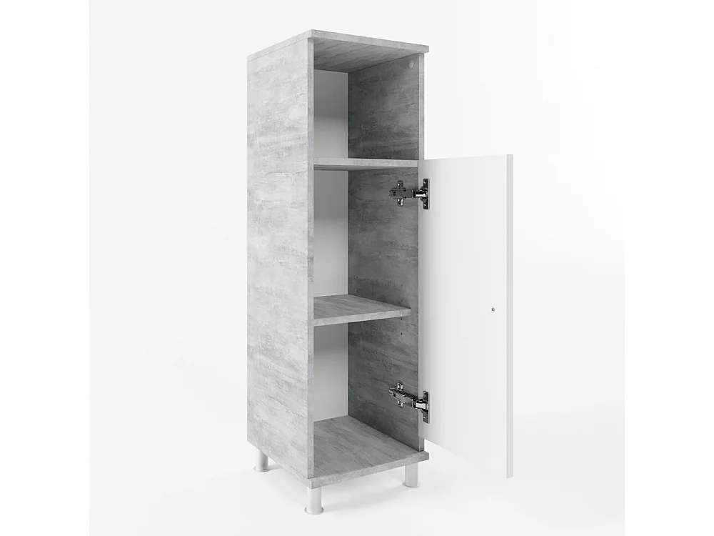 Mueble Midi hormigón 30x30x95 fynn
