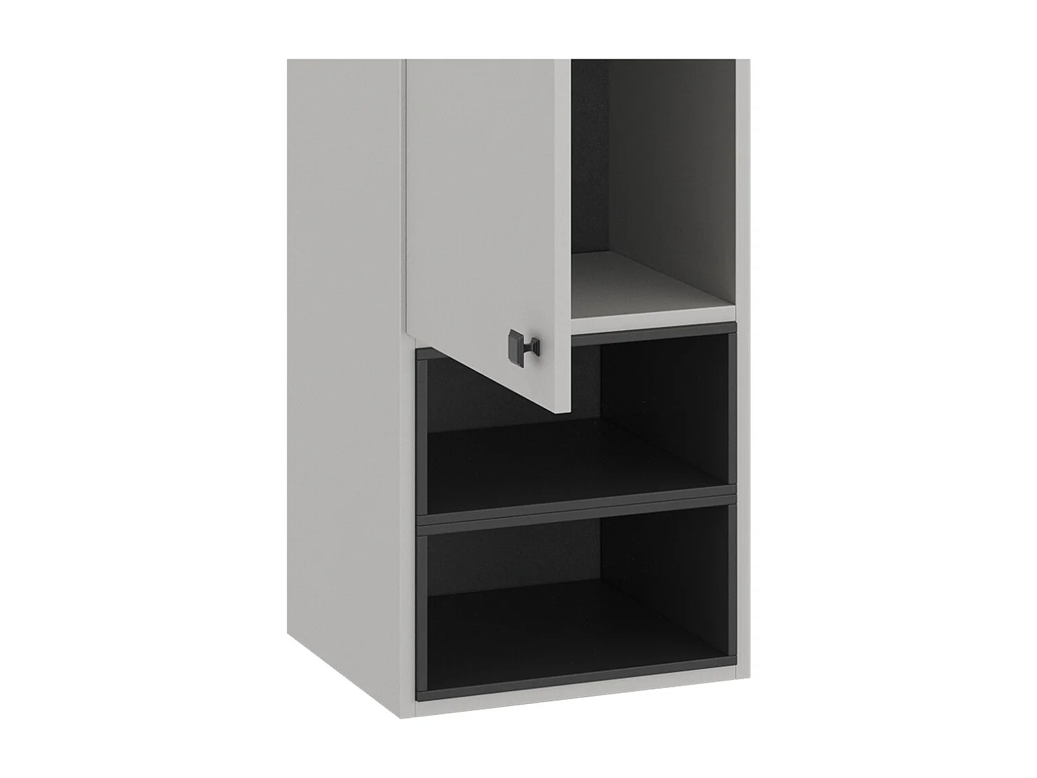 Armario de baño gris 37.5x35x150 gerta