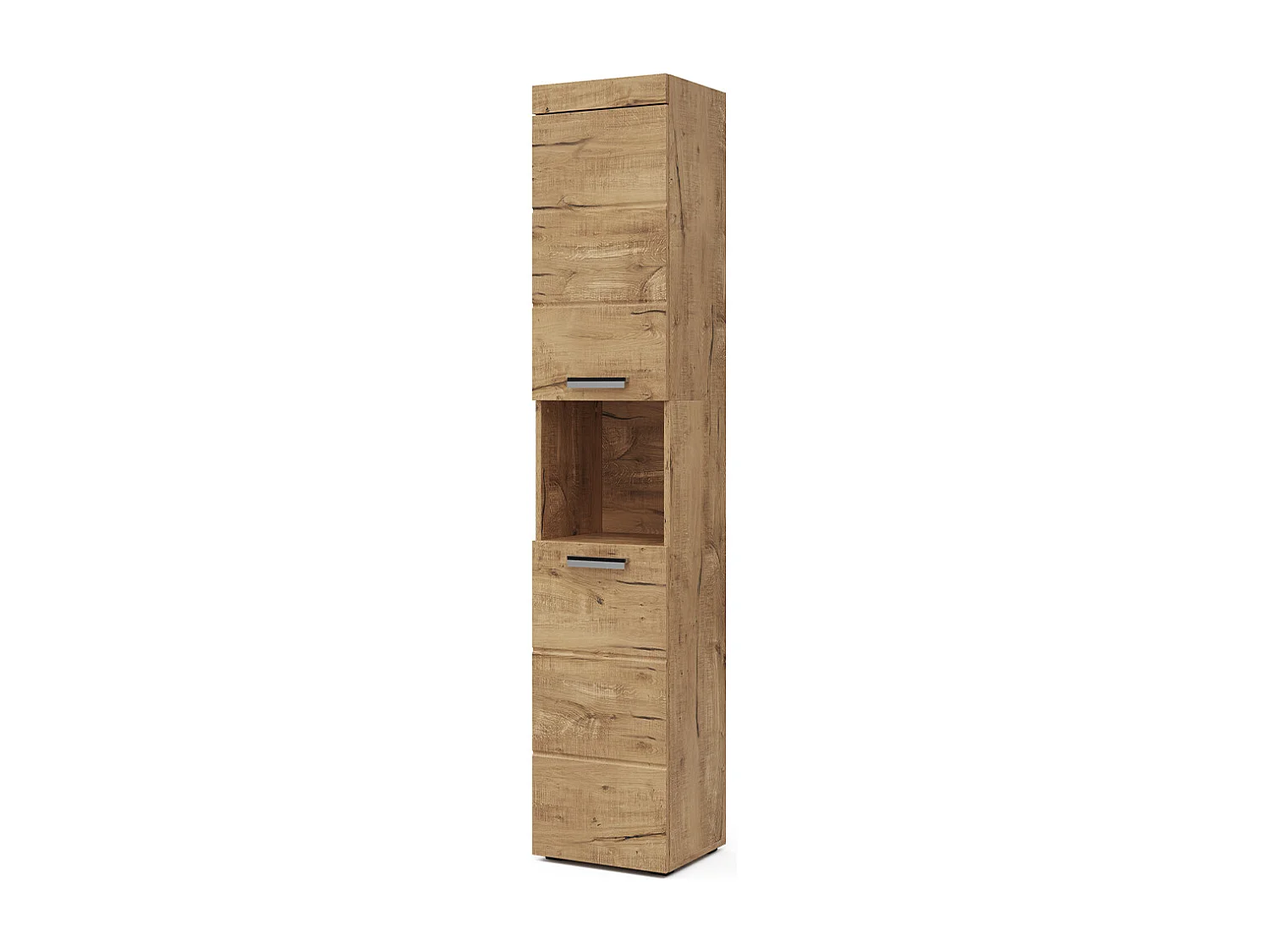 Badschrank eiche wotan 37x32.6x190 luna