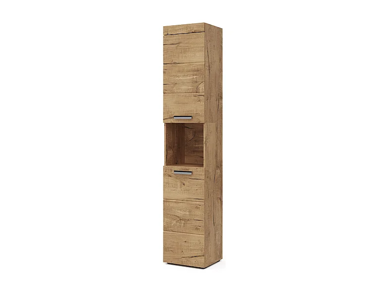 Badschrank eiche wotan 37x32.6x190 luna