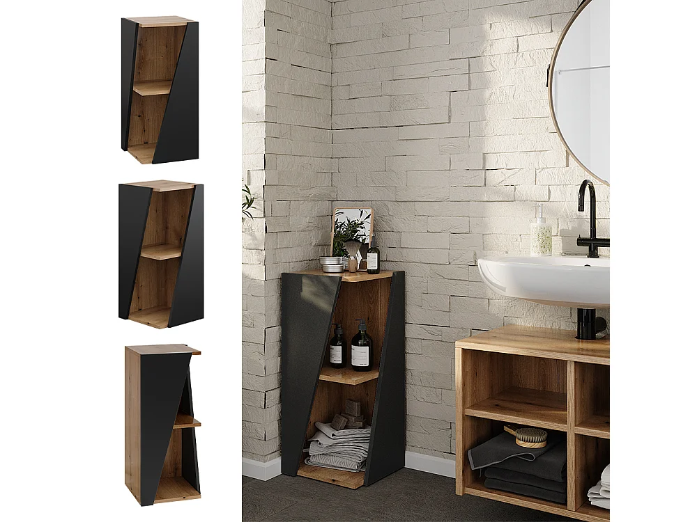 Midischrank anthrazit 31.6x31.6x70.5 benno