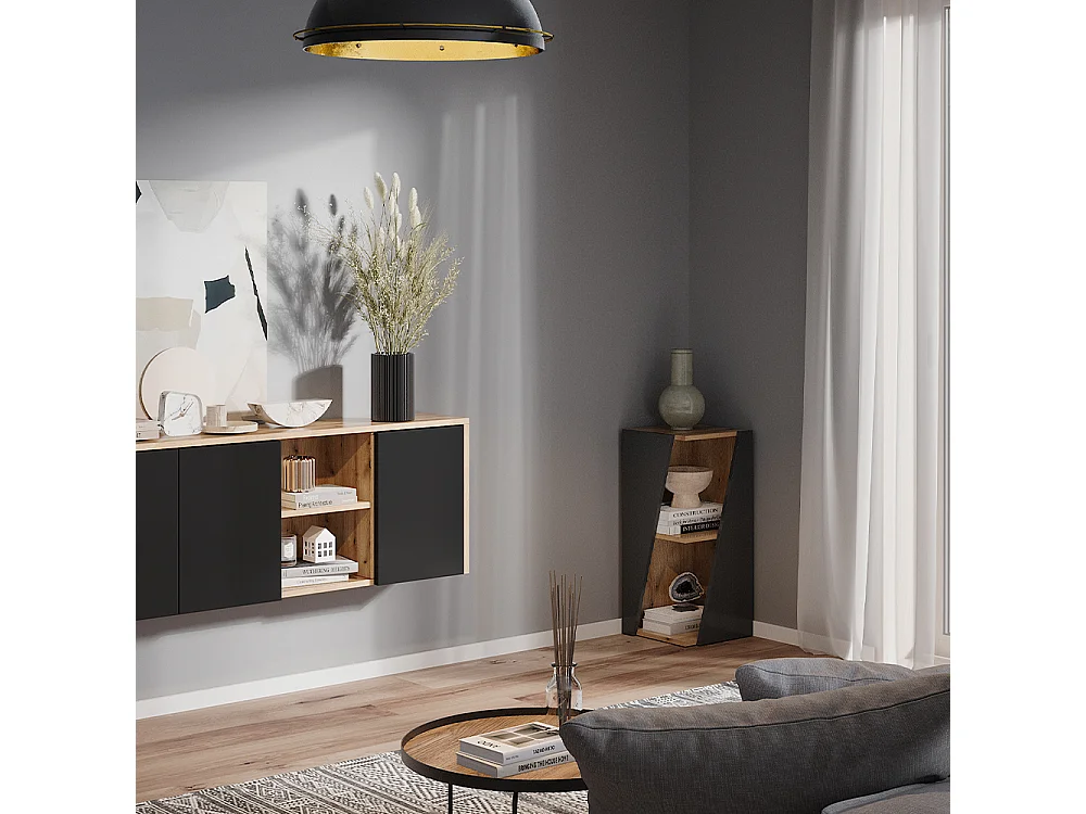 Midischrank anthrazit 31.6x31.6x70.5 benno