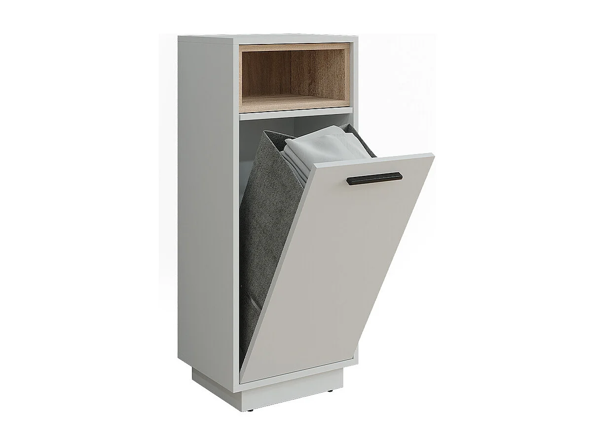 Armoire à linge blanc/sonoma 38x30x93 beatrice