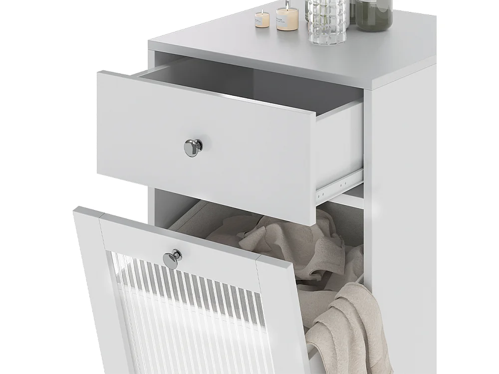 Midischrank weiß 40x40x96 malte