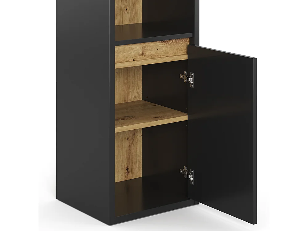 Midischrank anthrazit 33x38x80 viola