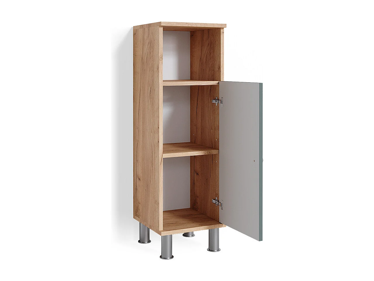 Midischrank grün 30x30x95 fynn