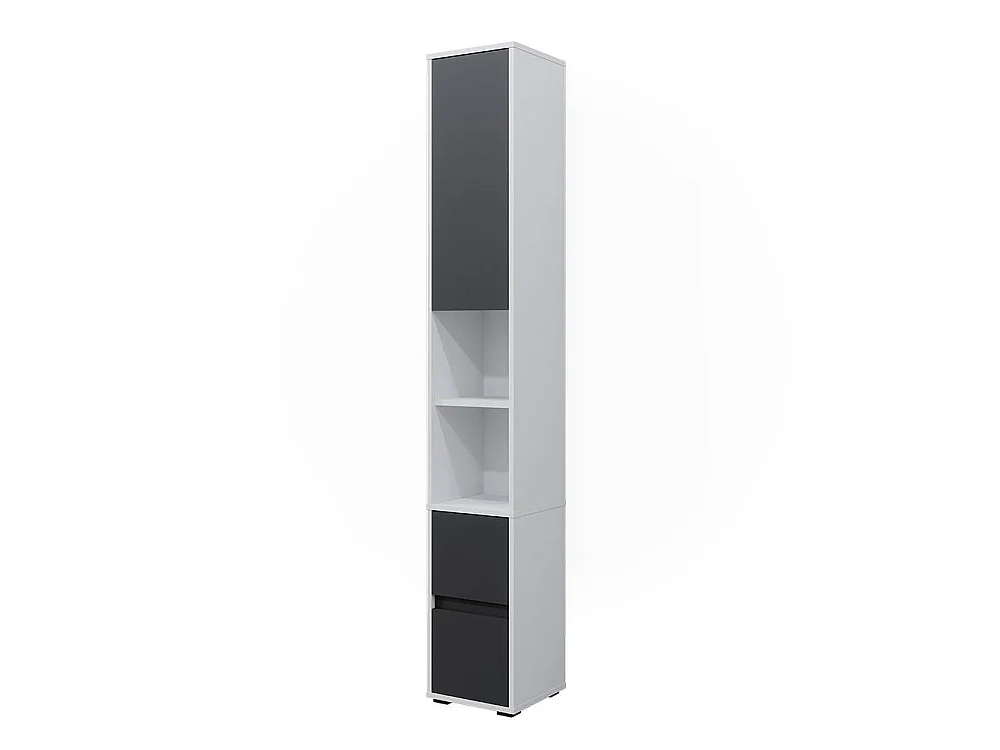 Wäscheschrank weiß 30.2x30.1x189 maltin