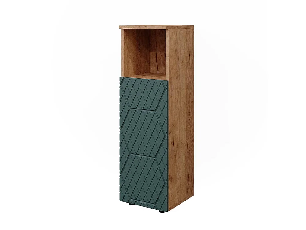Armoire midisch vert/force de lor chêne 30x30x95 irma