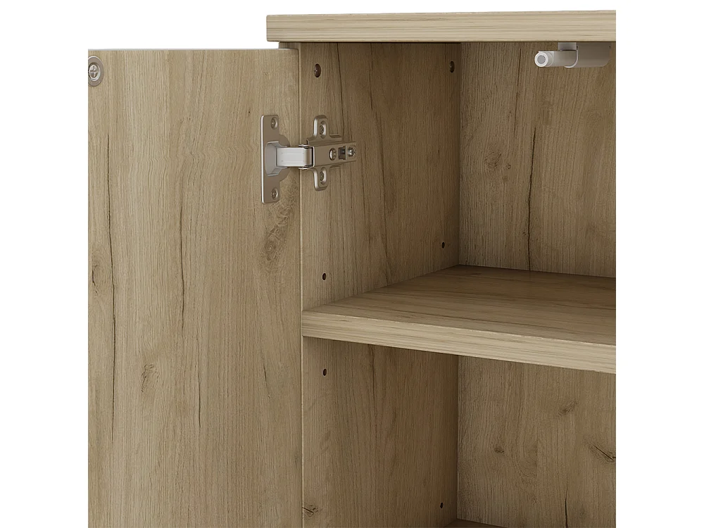 Midischrank weiß 60x30x79.5 edge