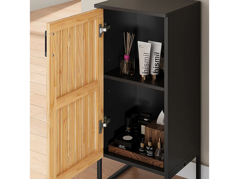 Midischrank bambus 35x31.5x81 vayra