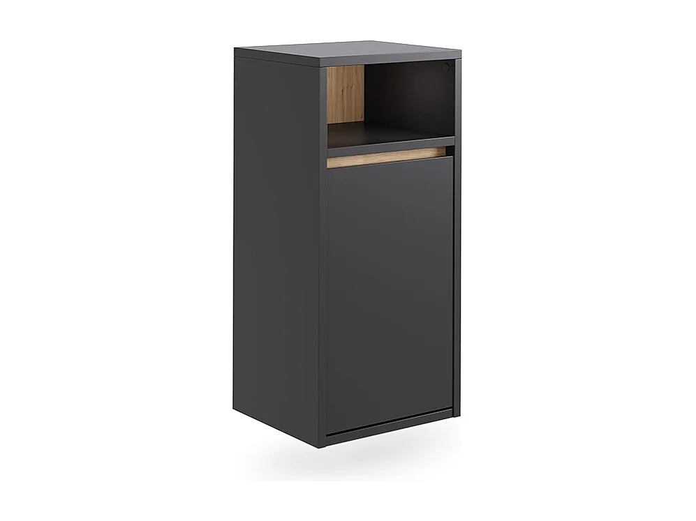 Armoire de salle de bain gris/artisan 38x33x80 viola