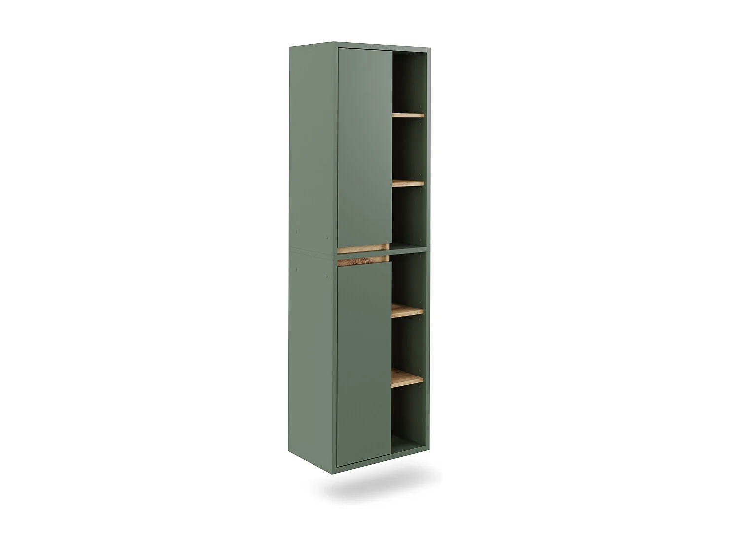 Armoire haute vert/anthracite 50x33x170 viola