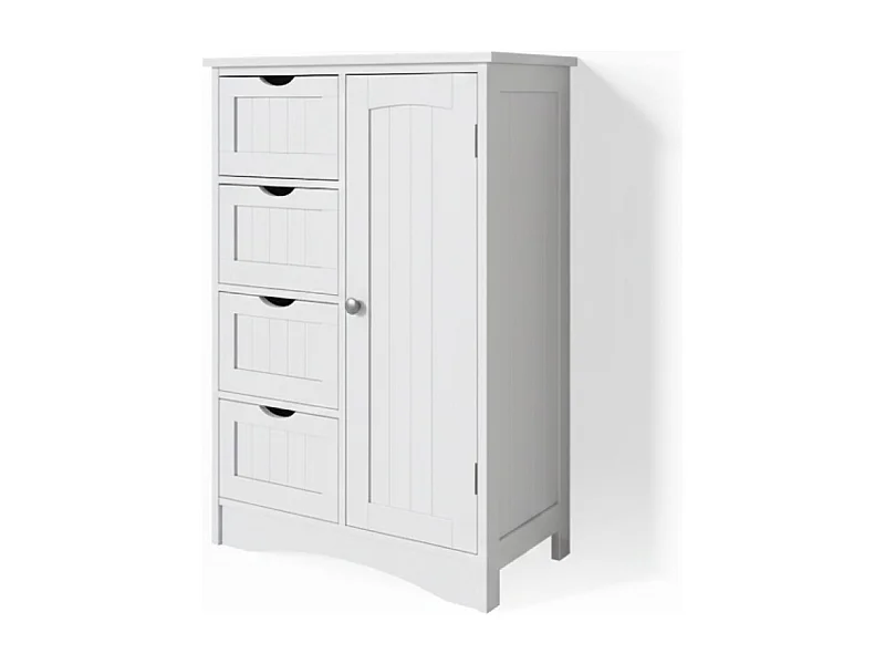 Badschrank weiß 55x30x81 bianco