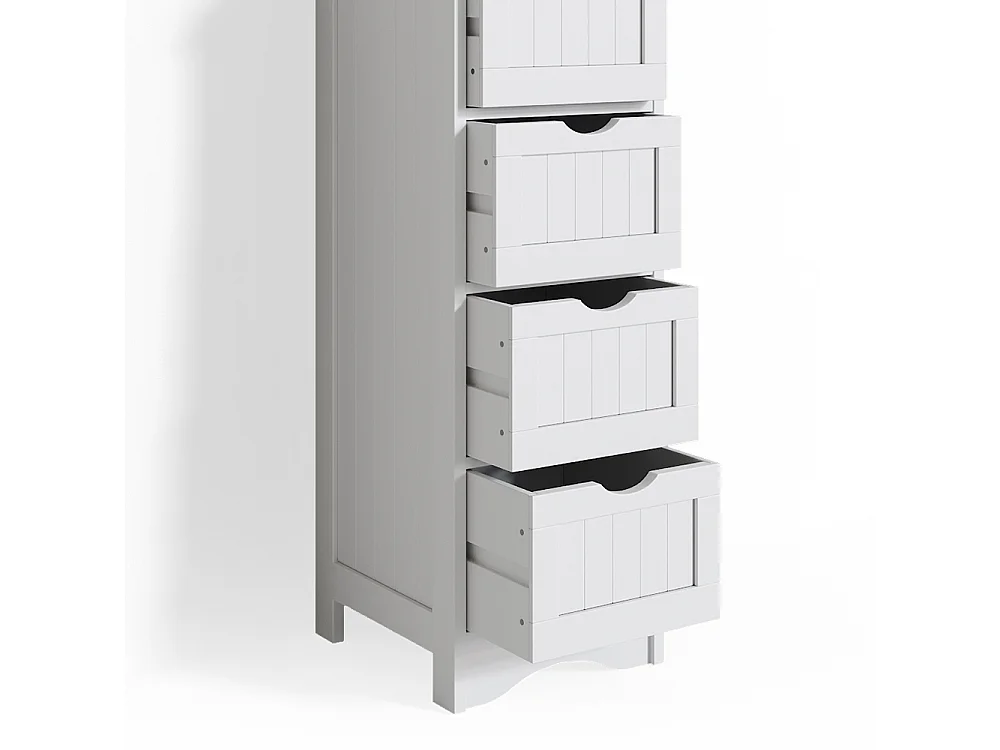 Meuble salle de bain blanc 30x30x81 bianco