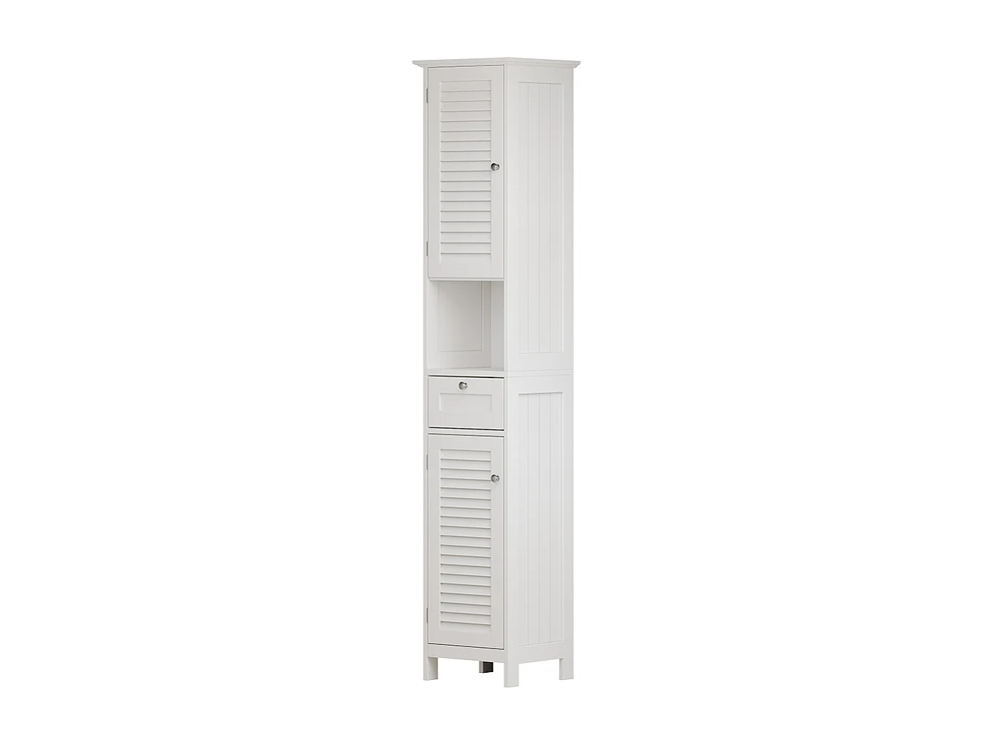 Badschrank weiß 32x30x170 riad
