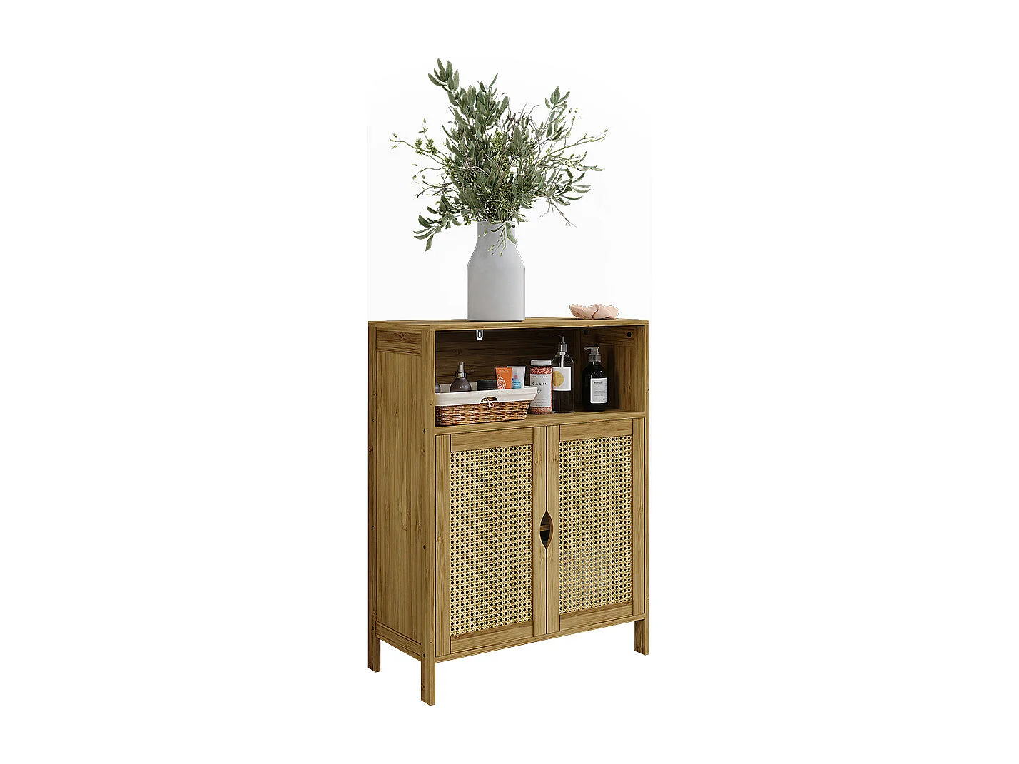 Midischrank bambus 60x29x80 liora