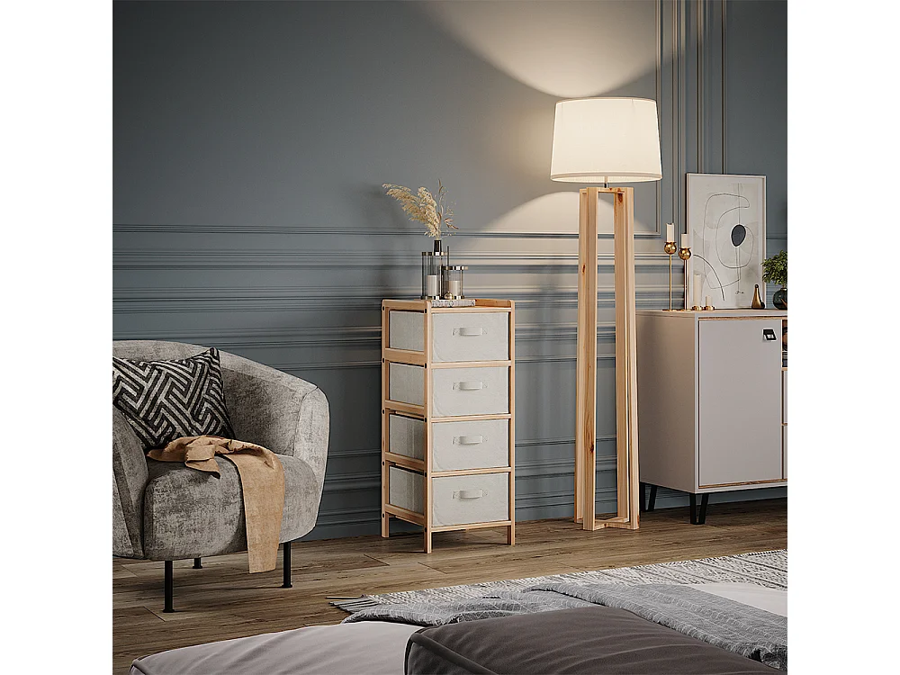 Mobile da bagno beige 34.5x36.5x86 bruno