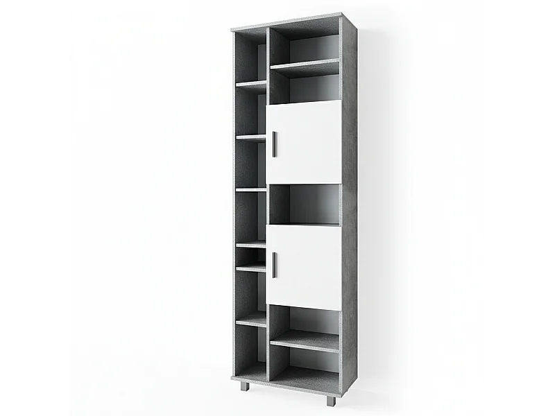 Meuble salle de bain béton 60x30x190 ilias