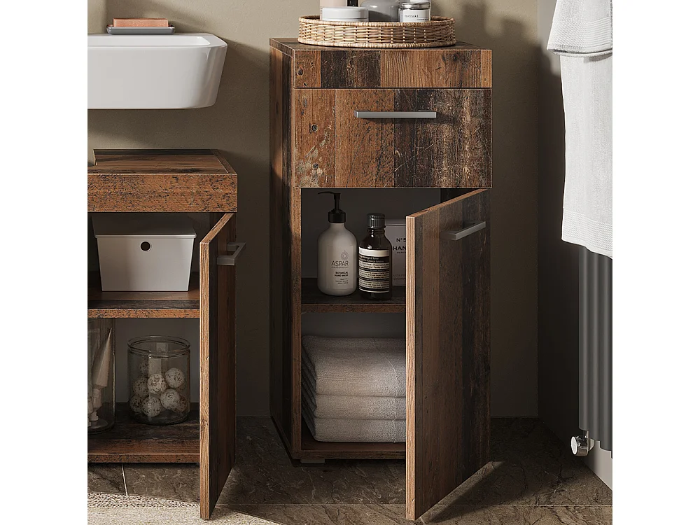 Armoire Midischrank oldstyle 37x32.6x79 luna