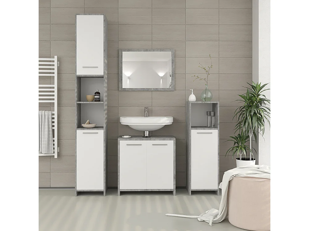 Badschrank beton 30x30x190 kiko