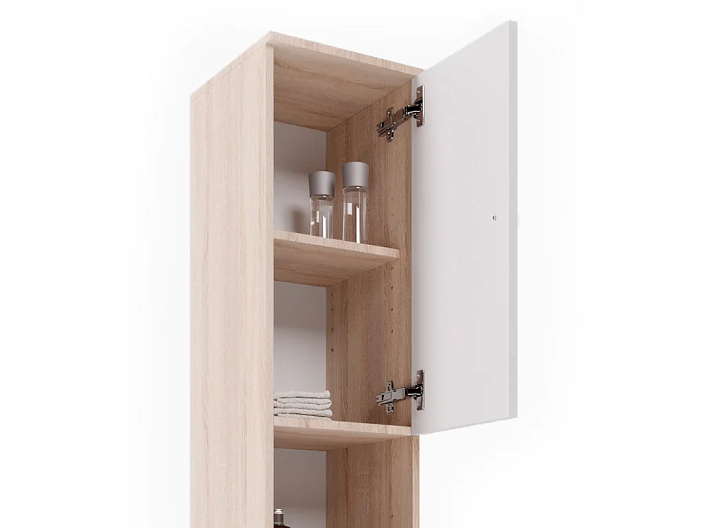 Meuble salle de bain sonoma 30x30x190 fynn