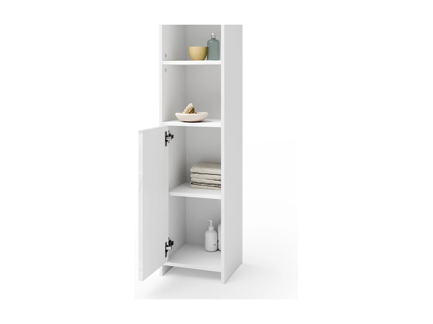 Mobile bagno alto bianco 30x30x190 kiko