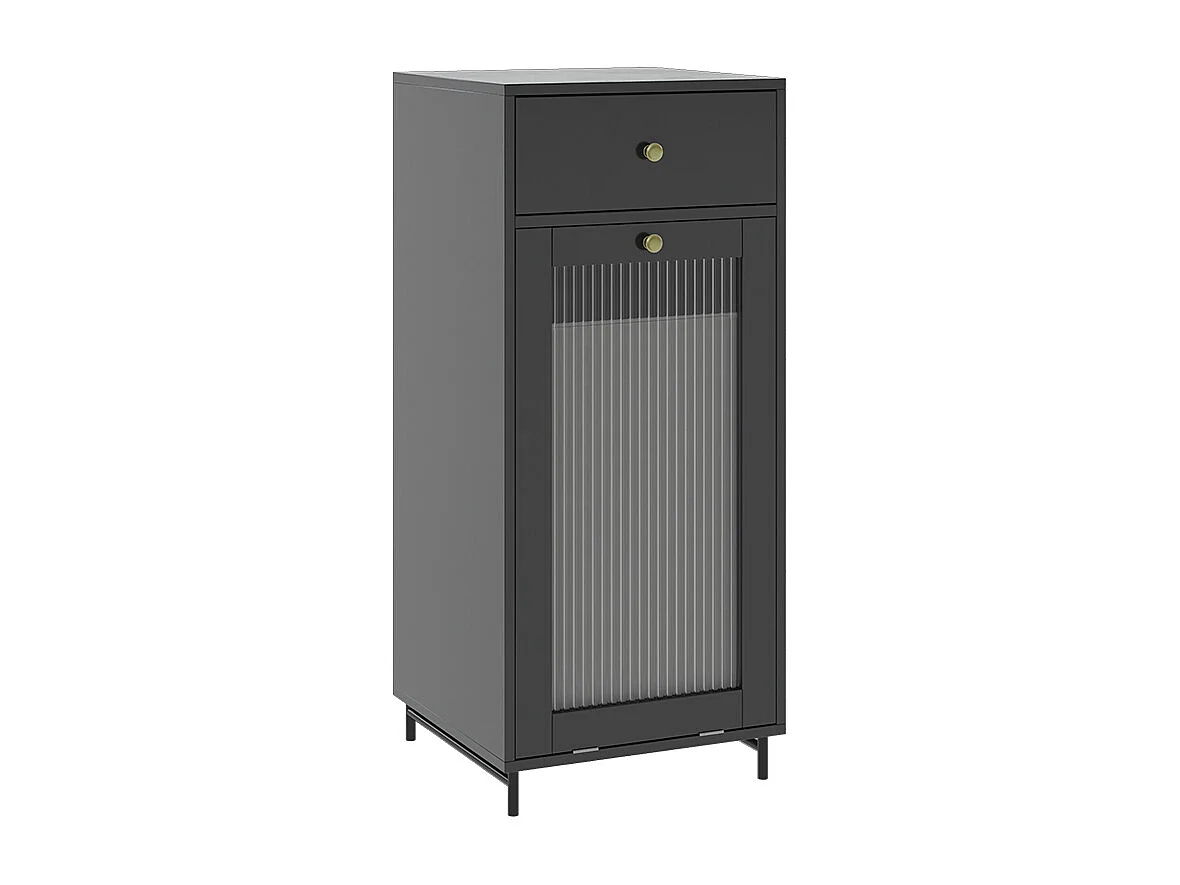 Armoire Midischrank gris 40x40x96 malte