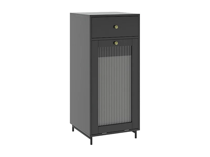 Mobiletto midi grigio 40x40x96 malte