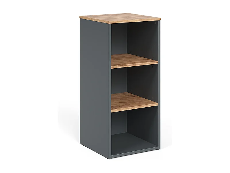 Armoire Midischrank anthracite/chêne doré 40.2x40.5x88.2 viktor