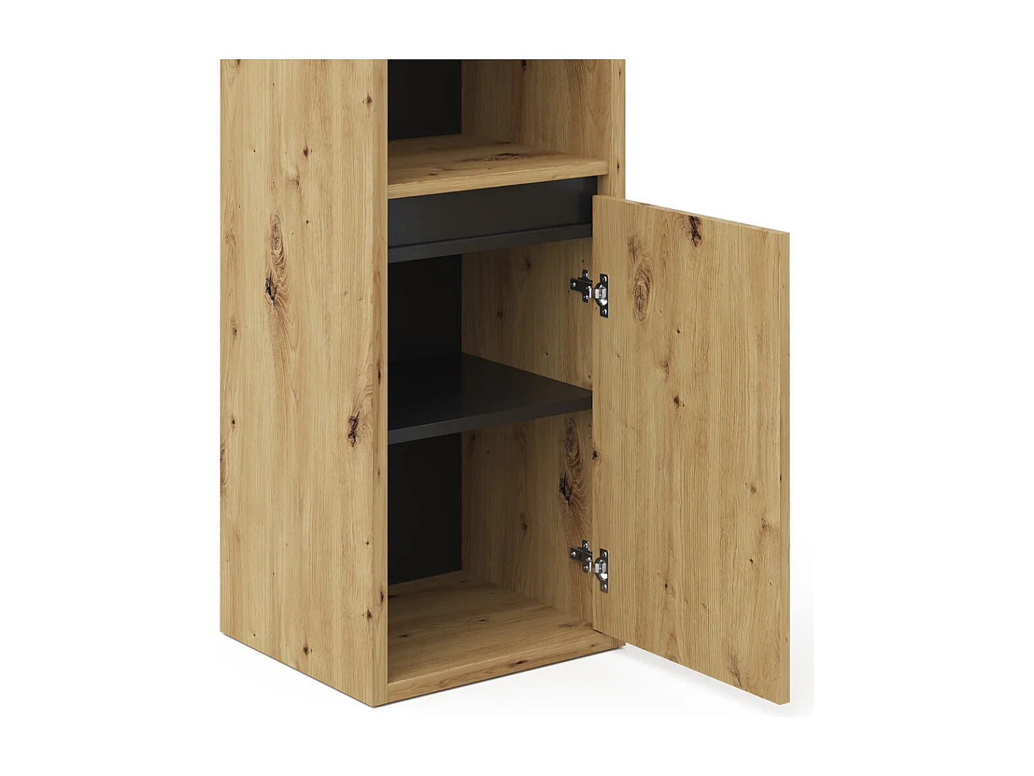 Meuble salle de bain chêne artisan 38x33x80 viola