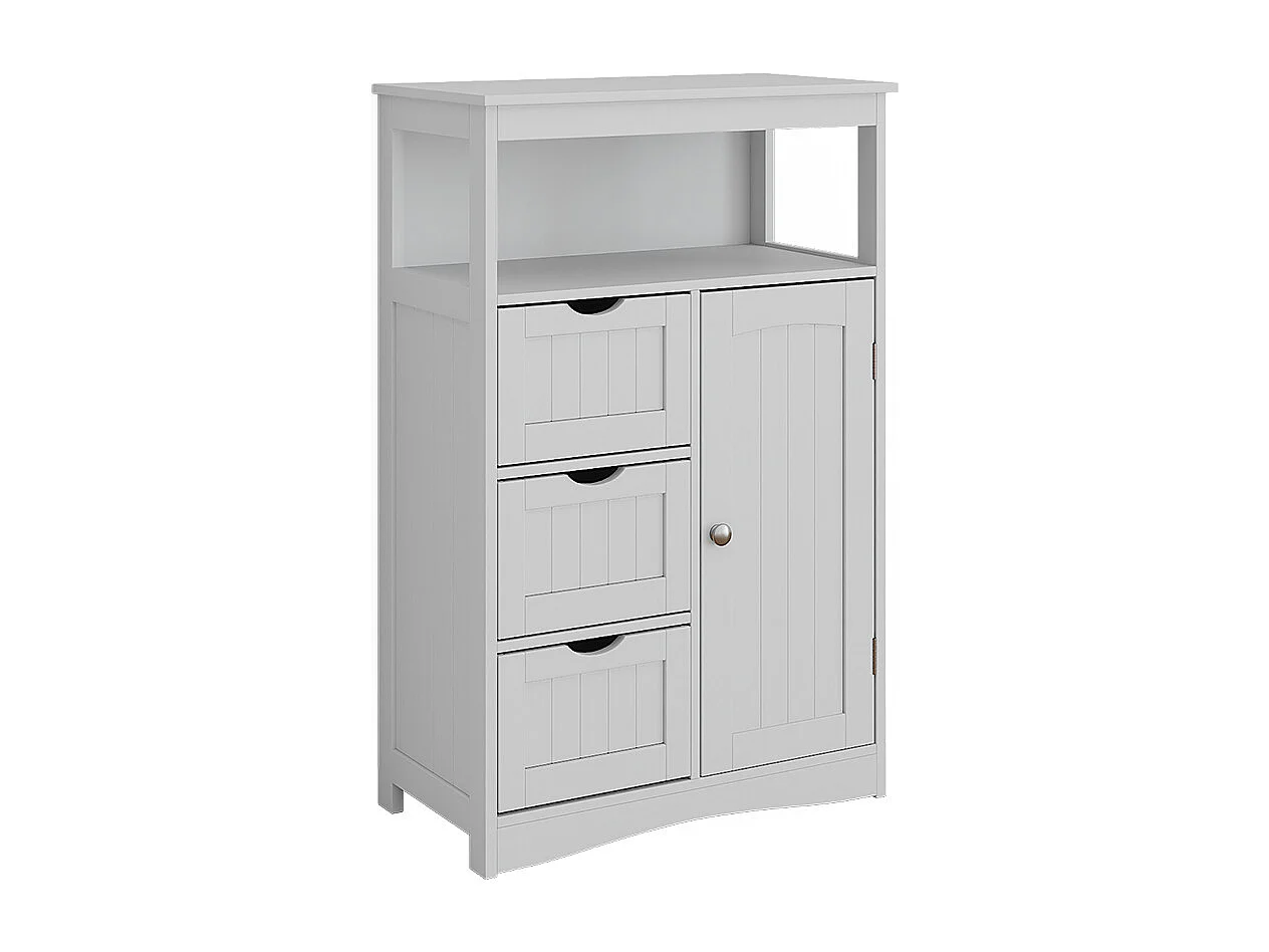 Midischrank weiß 56x29.2x86.5 bianco